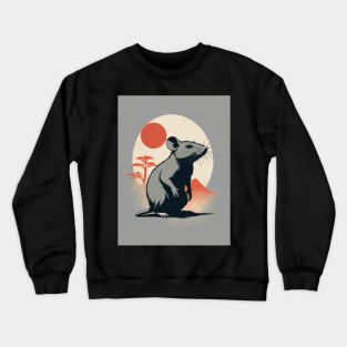 Rat 4 - Japanese Old Vintage Crewneck Sweatshirt